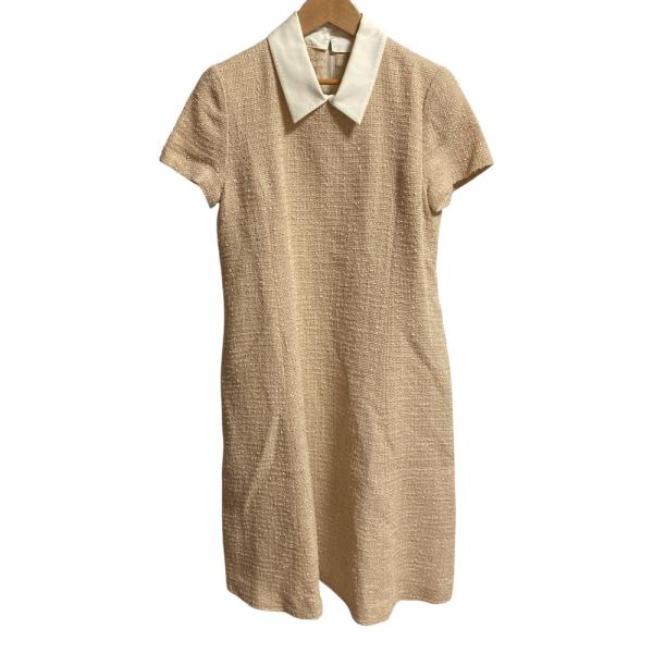 FOXEY フォクシー ジェシカ ツイード ワンピース 付け襟 FOXEY（フォクシー） 美品 Jessica ジェシカ ツイード 白襟 ドレス