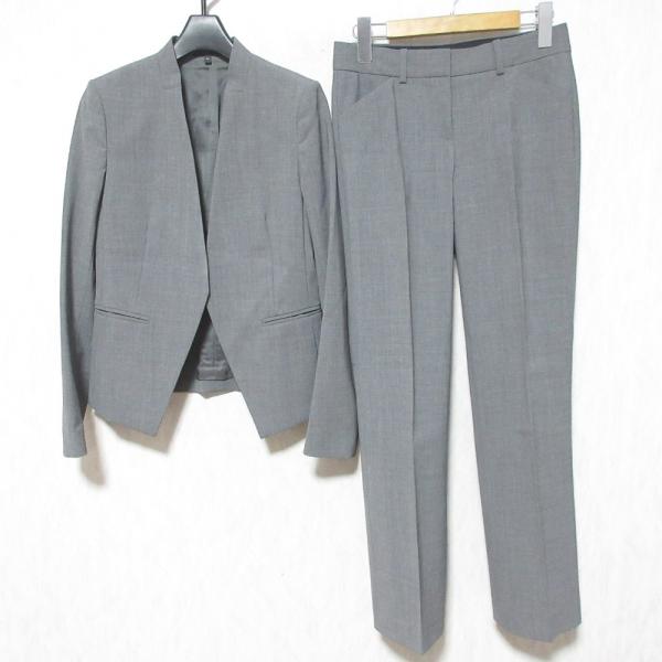 セオリーLANAI　TAILOR
ブラック ワンピーススーツ セット theory（セオリー） 良品 定番モデル TAILOR LANAI ジャケット