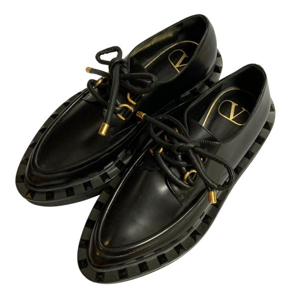 美品！　ヴァレンティノ・ガラヴァーニ　ロックスタッズ プラットフォームスニーカー VALENTINO GARAVANI（ヴァレンティノ ガラヴァーニ） 新品同様 ロック