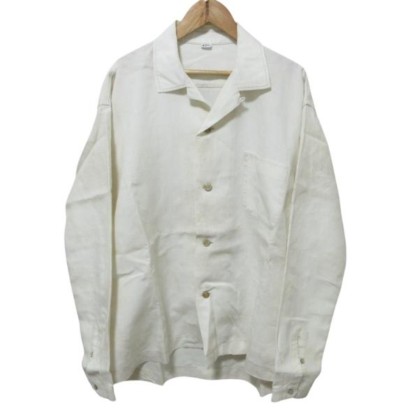 良品 45R フォーティファイブアール リネン908サファリSHIRT 長袖