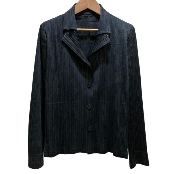 PLEATS PLEASE 一つボタンジャケット PLEATS PLEASE 一つボタンジャケット Issey Miyake Pleats Please
