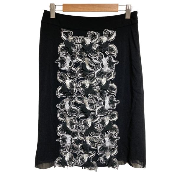 VIVIENNE TAM（ヴィヴィアンタム） 良品 フラワー刺繍 パワーネット