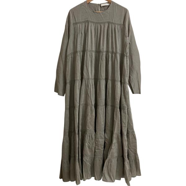 merlette（マーレット） 美品 MAIDA レーストリム ティアード ロング