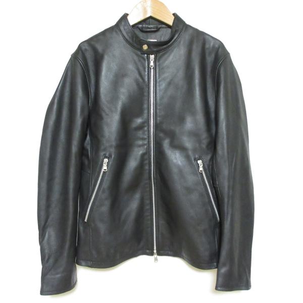 美品♪ ビューティーアンドユース ライダースジャケット レザージャケット M BEAUTY＆YOUTH UNITED ARROWS 美品 BEAUTY&YOUTH ビューティー＆ユース