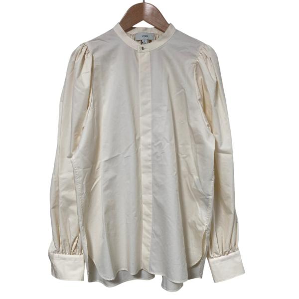 HYKE バルーンスリーブシャツ HYKE（ハイク） 良品 T/C BALLOON SLEEVE SHIRT バルーンスリーブ