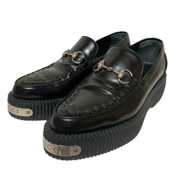 GUCCI（グッチ） 美品 ロゴプレート ホースビット クリーパー