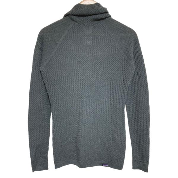 未使用 patagonia パタゴニア Merino Air Hoody メリノ エア フーディ パーカー カットソー 36395 サイズXXS グレー  レディース 古着 中古 USED kigaeru_348633022008