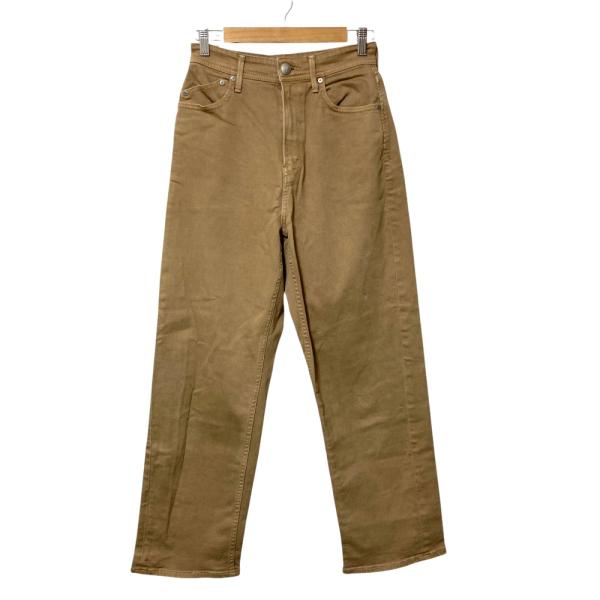 ヤヌーク コリーン　ワイドテーパードパンツ　57193220-OWI　サイズ26 YANUK（ヤヌーク） 美品 COLLEEN コリーン ワイドテーパード デニム