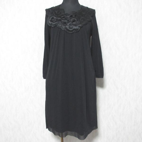 VIVIENNE TAM（ヴィヴィアンタム） 美品 中華雲 ひざ丈 パワーネット