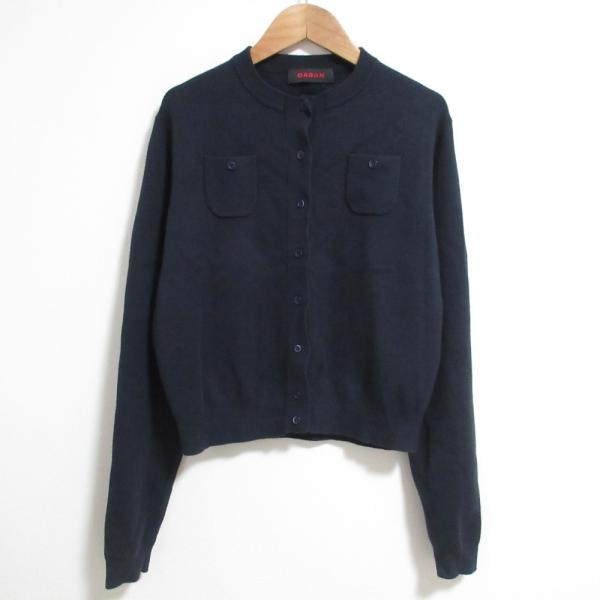 CABaN（キャバン） 良品 コットンカシミヤ クルーネック ニット