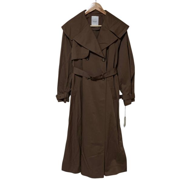 ジャケット・アウター herlipto grace wrap coat 新品同様 Herlipto ハーリップトゥ Grace Long Trench Coat トレンチ