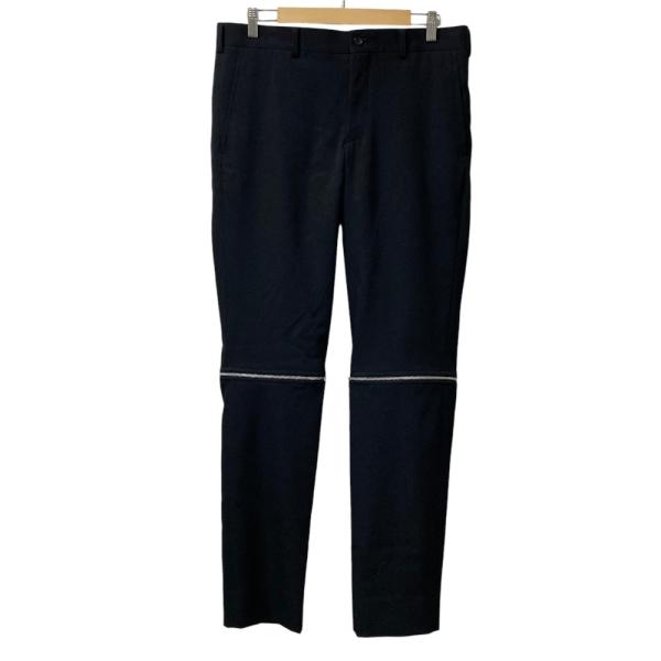 美品 AD2023 COMME des GARCONS HOMME PLUS コムデギャルソン オムプリュス デタッチャブルレッグパンツ PL-T033 サイズL ブラック メンズ 古着 中古 USED kigaeru_350524004025