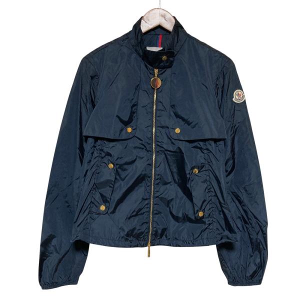 美品モンクレール⭐︎12A152㎝ネイビーナイロンブルゾン MONCLER（モンクレール） 美品 EPICEA スタンドカラー ナイロン