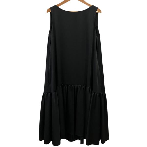 美品 FOXEY NEW YORK フォクシーニューヨーク Dress Palm Beach ワンピース 41665 サイズ38 ブラック レディース 古着 中古