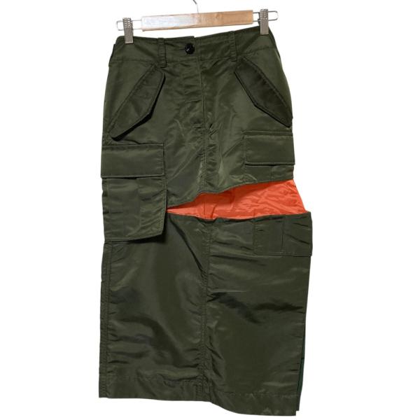 sacai（サカイ） 美品 Nylon Twill Skirt カーゴスカート 22-06064