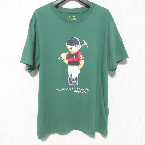 POLO RALPH LAUREN（ポロ・ラルフローレン） 美品 ポロベアプリント T