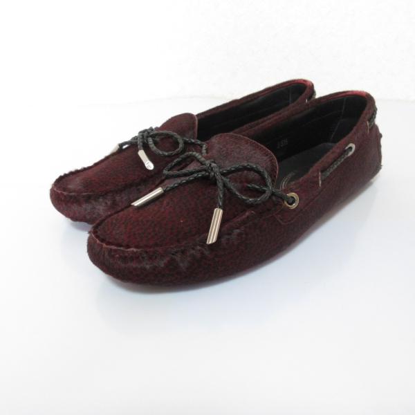 【美品】トッズ ドライビングシューズローファースリッポン本革 TOD'S 【並行輸入品】 トッズ TOD'S レディース ドライビング