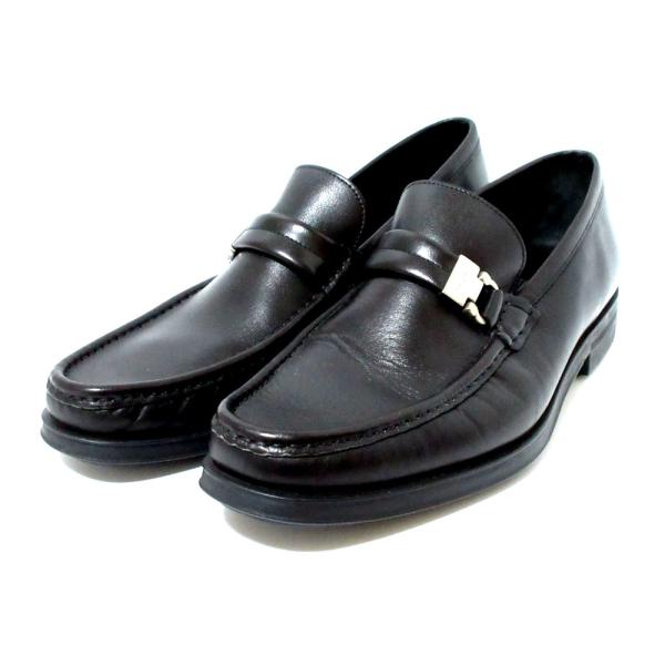美品 Salvatore Ferragamo サルヴァトーレフェラガモ レザー