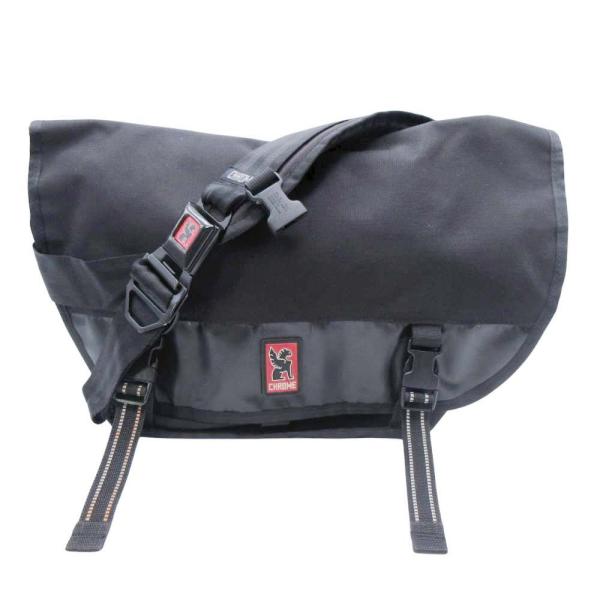 【値下げ】【中古美品】CHROME メッセンジャーバッグ ブラック CHROME（クローム） 美品 メッセンジャーバッグ ショルダーバッグ