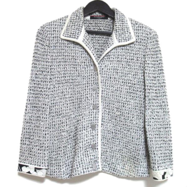良品 LEONARD レオナール　ジャケット　ブルゾン　アウター　シルクウール LEONARD - レオナール ファーストライン ジャケット シルク
