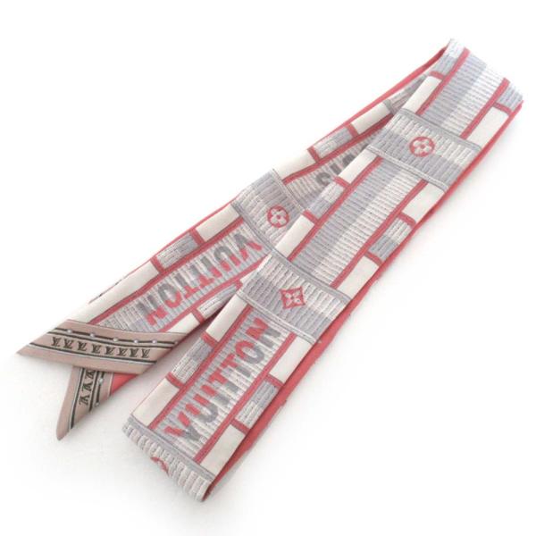 LOUIS VUITTON シルクスカーフ バンドー 正規品 鑑定済】LOUIS VUITTON バンドー スカーフ モノグラム ルイヴィトン