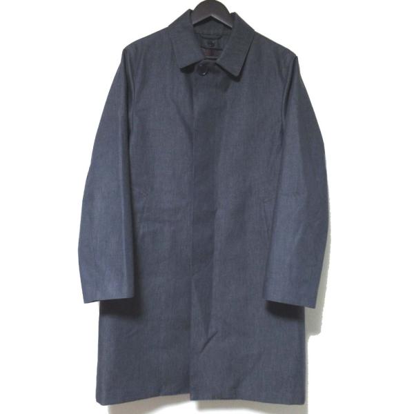 美品　マッキントッシュフィロソフィー　チェックウールライナー　ステンカラーコート マッキントッシュフィロソフィー ステンカラーコート チェック