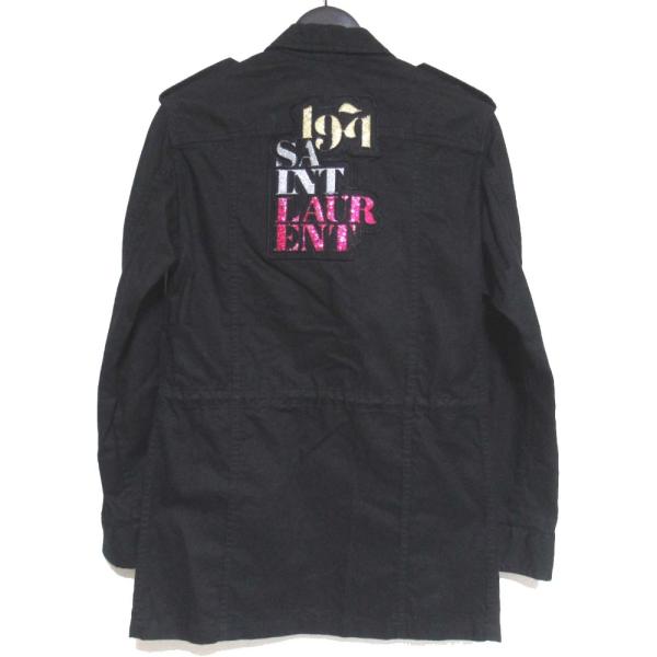 超希少品　アーカイブモデル サンローランパリ ミリタリー刺繍ジャケット F34 超希少品 アーカイブモデル サンローランパリ ミリタリー刺繍