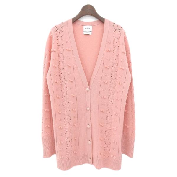 BURBERRY LONDON バーバリーロンドン アンサンブルニット サイズ:2 カーディガン×半袖ニット   カシミヤ5％ ピンク レディース / 240002232146 ガールズ デザイナーニットウェア：セーター＆カーディガン | Burberry®