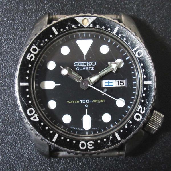 SEIKO（セイコー） フェイスのみ クォーツ 150m メンズ ダイバー 