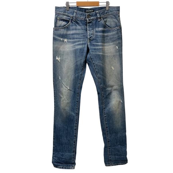DOLCE&GABBANA（ドルチェ & ガッバーナ） 美品 ダメージ加工 デニム