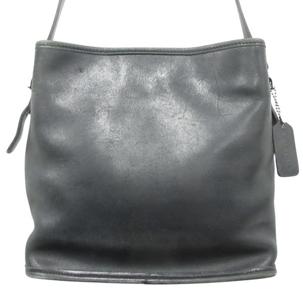 coach ショルダーバッグ　ブラック　黒　中古品　正規品　ヴィンテージ オールドコーチ COACH ショルダーバッグ ヴィンテージ レザー 黒