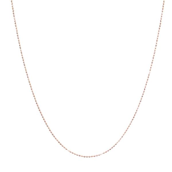 agete 美品 アガット K10PG チェーン ネックレス アクセサリー