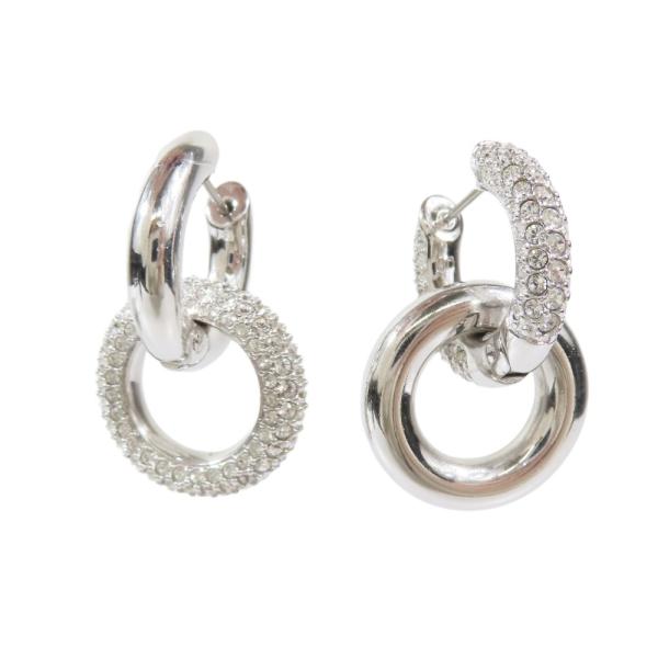 Swarovski フープ ピアス　　　　　　新品未使用品 スワロフスキー ピアス Stone フープ 小 パヴェ ギフト 国内発送
