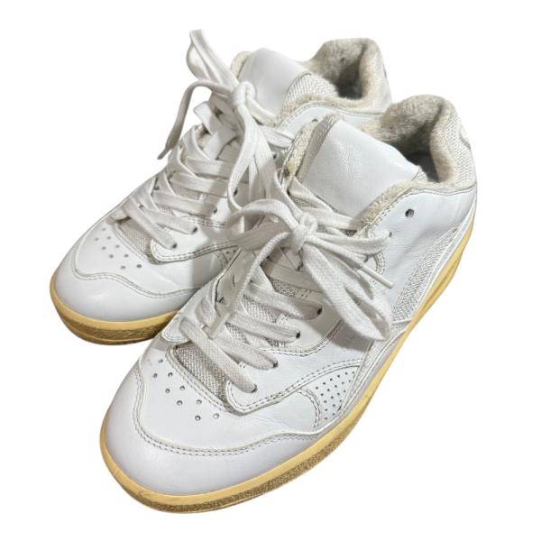 JIL SANDER ホワイトリブソールスニーカー37新品正規品 JIL SANDER ホワイトリブソールスニーカー37新品正規品