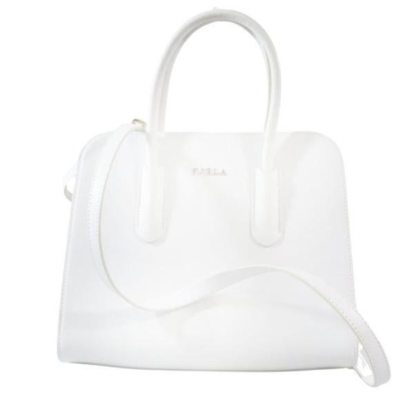美品 FURLA 2way ショルダーバッグ ハンドバッグ サフィアーノレザー FURLA フルラ サフィアーノレザー2WAYショルダーバッグ ブラック