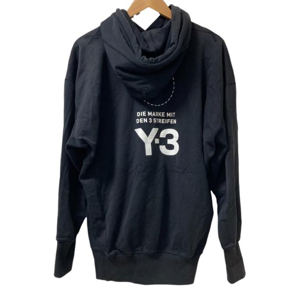 【中古】ワイスリー Y-3 18AW STACKED LOGO HOODIE スウェットパーカー フーディー ヨウジヤマモト アディダス 長袖 Y-3 良品 ワイスリー ヨウジヤマモト×アディダス STACKED LOGO HOODIE