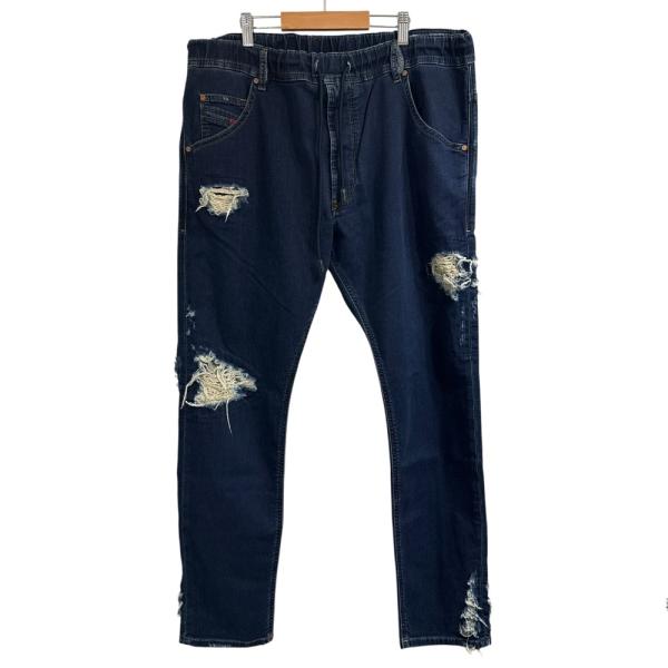 DIESEL 美品 ディーゼル KROOLEY-NE クラッシュ加工 ジョグ