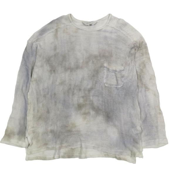 ancellm アンセルム　ダメージ加工　ロンT 長袖カットソー ANCELLM（アンセルム）ダメージサーマル / スタッフブログ - ARKnets