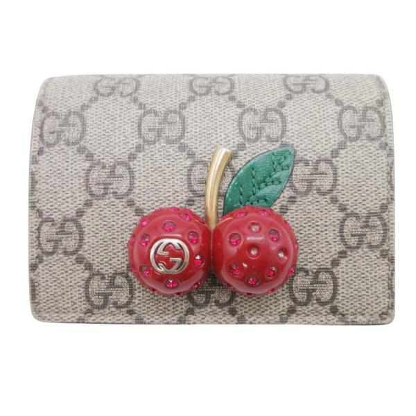 ペンギン グッチ チェリー 二つ折り財布 ggスプリーム コンパクト 楽天市場】GUCCI グッチ チェリー 二つ折りコンパクト財布