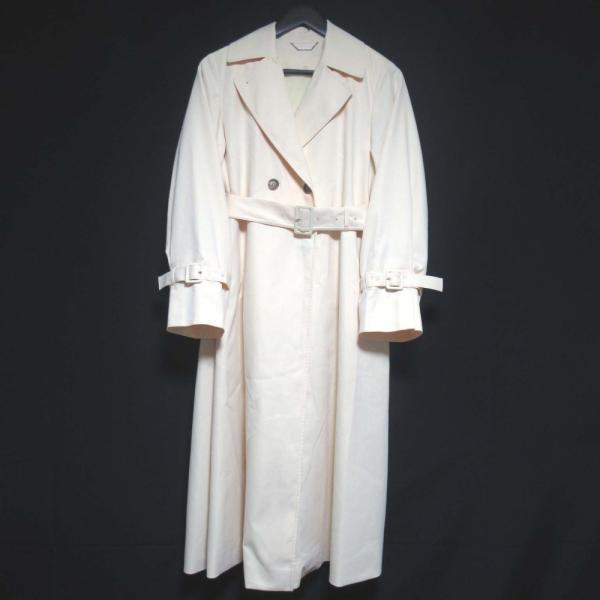 【美品】CELFORD ライトアウター オフホワイト 36 スプリングコート CELFORD 美品 22SS セルフォード ライナー付き ダブルブレスト