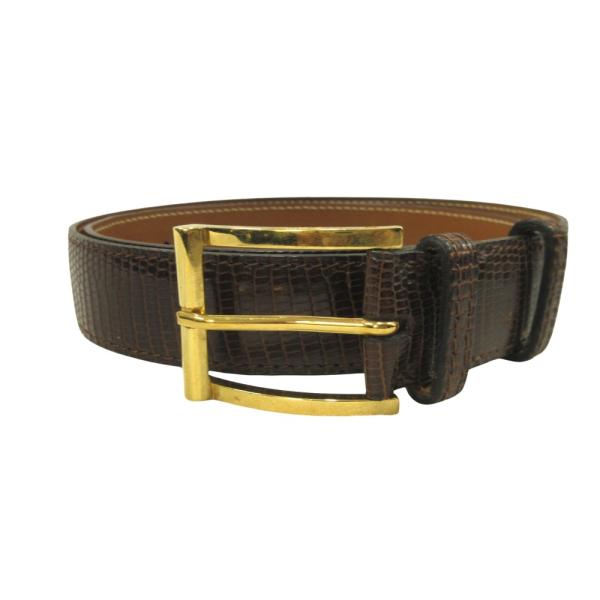 未使用　jm weston ベルト　ブラウン　ゴールドバックル　70 未使用 jm weston ベルト ブラウン ゴールドバックル 70 未使用