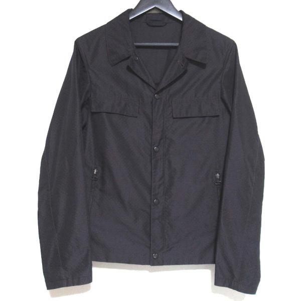 LANVIN ランバン　ルカ期　キルティングジャケット　ブラック　44 LANVIN（ランバン） 美品 ルカオッセンドライバー期 ドット柄 オープン