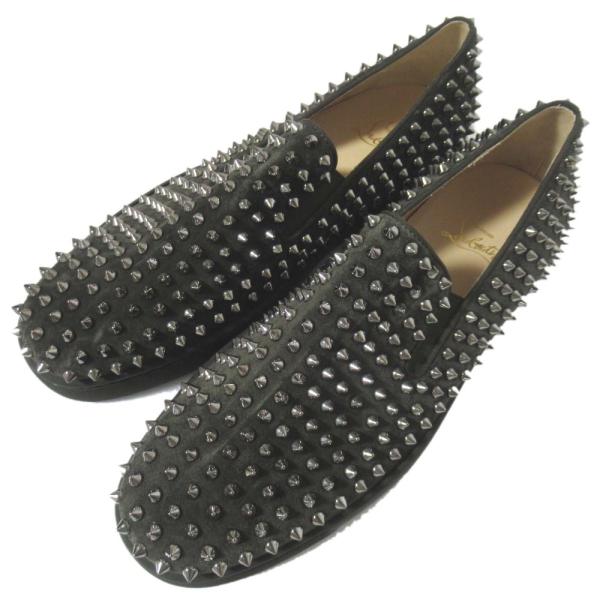 極美品❣️Christian Louboutin スタッズフラットシューズ Christian Louboutin（クリスチャンルブタン） 未使用 ローラーボート