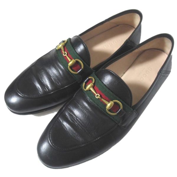 GUCCI（グッチ） 美品 シェリーライン ホースビット ローファー