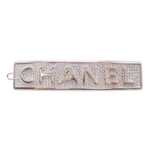CHANEL（シャネル） 美品 21年 クルーズライン ロゴ バレッタ ライン