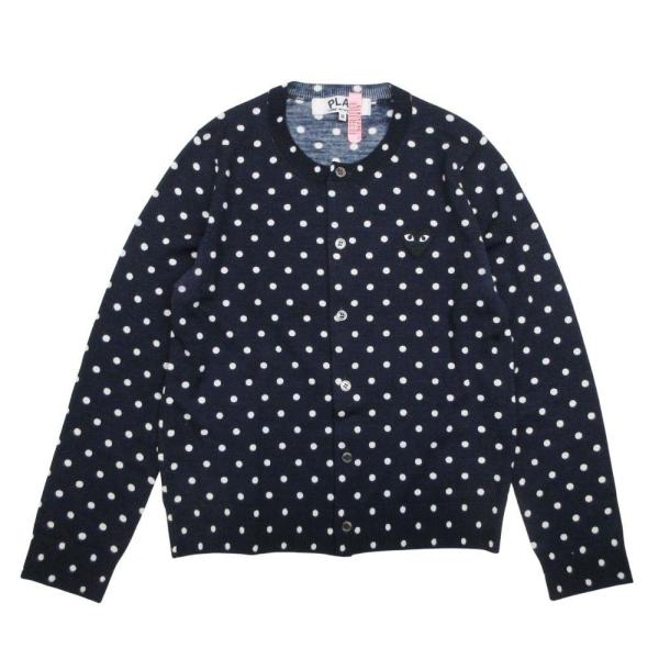 【希少】COMME des GARCONS　　 モンスター期カーディガン 水玉 PLAY COMME des GARÇONS カーディガン 希少カラー 水玉 - メルカリ