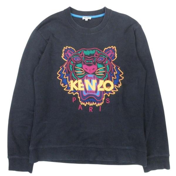 KENZO（ケンゾー） 良品 タイガー刺繍 スウェット プルオーバー