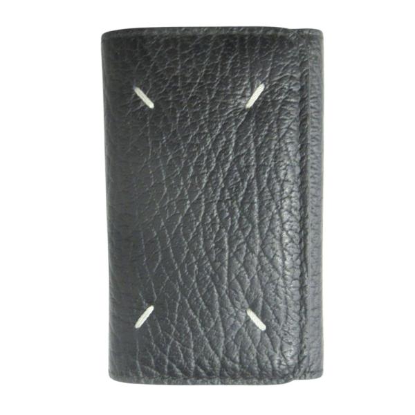 【新品未使用】Maison Margiela メゾンマルジェラ　6連キーケース メゾンマルジェラ／MAISON MARGIELA 6連キーケース ネイビー (Maison