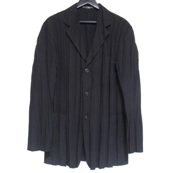 美品 ISSEY MIYAKE WHITE LABEL イッセイミヤケ ホワイトレーベル シワ