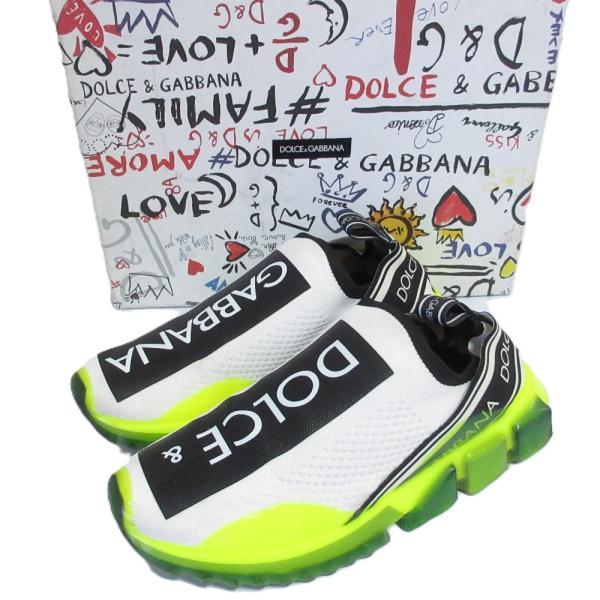 ドルチェアンドガッバーナ ソレント スニーカー 22㎝ DOLCE&GABBANA（ドルチェ & ガッバーナ） 美品 ソレント ソックス